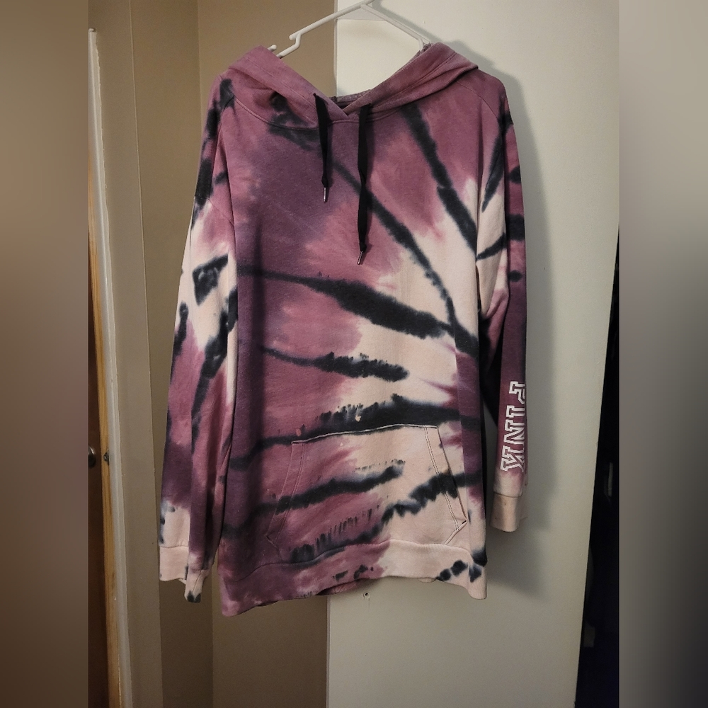 Victoria's Secret PINK tie die hoodie